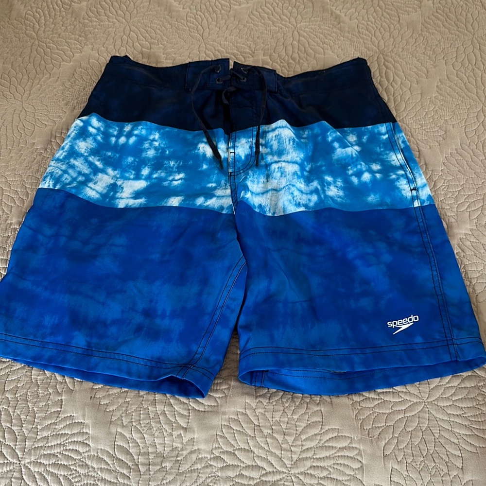 EUC men’s Speedo swim trunks